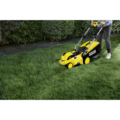 Газонокосарка акумуляторна Karcher LMO 36-40 Battery Set 36В акб 1х5А·год 40см 20-70см до 550м.кв (1.444-450.0)