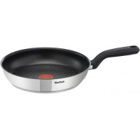 Сковорода Tefal Comfort Max, 26см, покрытие Titanium, Thermo-Spot, нержавеющая сталь Сковорода Tefal Comfort Max, 26см, покрытие Titanium, Thermo-Spot, нержавеющая сталь