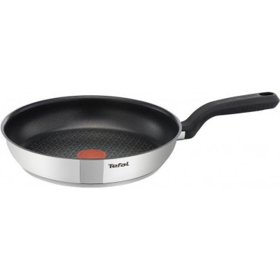 Сковорода Tefal Comfort Max, 26см, покриття Titanium, Thermo-Spot, нержавіюча cталь