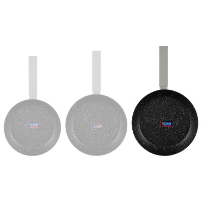 Сковорода Ardesto Gemini Marmo 28 см серый алюминий AR1928GMA