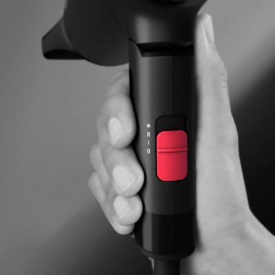 Фен Rowenta Karl Lagerfeld Express Style дорожній, 1600Вт, 2 режими, хол. обдув, складна ручка, чорний