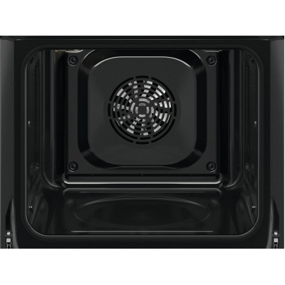 Духова шафа Electrolux електрична, 65л, А, пара, дисплей, конвекція, телескопічні напрямні, чорний