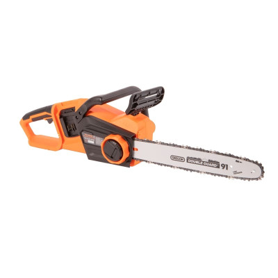 Пила ланцюгова акумуляторна Tekhmann TCC-14/i20 BS 20В шина 35см 19м/с 4кг без АКБ та ЗП Пила ланцюгова акумуляторна Tekhmann TCC-14/i20 BS 20В шина 35см 19м/с 4кг без АКБ та ЗП