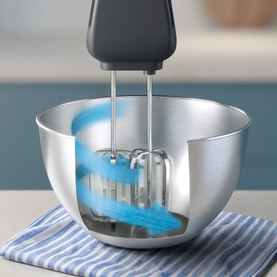 Міксер Philips ручний 5000 series, 400Вт, насадки -4, чорний