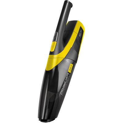 Sencor Пилосос безпровідний, вологе прибирання, конт пил -0,5л, НЕРА, чорно-жовтий Sencor Пилосос безпровідний, вологе прибирання, конт пил -0,5л, НЕРА, чорно-жовтий