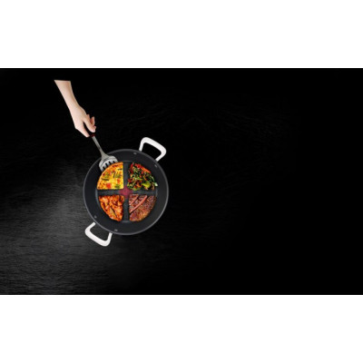 Сотейник с крышкой Tefal Unlimited, 26см, 2.5л, алюминий, стекло, черный Сотейник с крышкой Tefal Unlimited, 26см, 2.5л, алюминий, стекло, черный