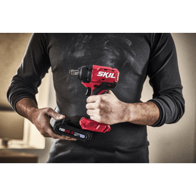Гайковерт ударний SKIL 3241 CA 20В безщітковий до 3350об/хв 500Нм 1кг без АКБ та ЗП Гайковерт ударний SKIL 3241 CA 20В безщітковий до 3350об/хв 500Нм 1кг без АКБ та ЗП