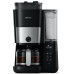 Philips Кофеварка капельная All-in-1 Brew, 1.25л, зерно+молотый, дисплей, подогрев кофейника, кофемолка, черный