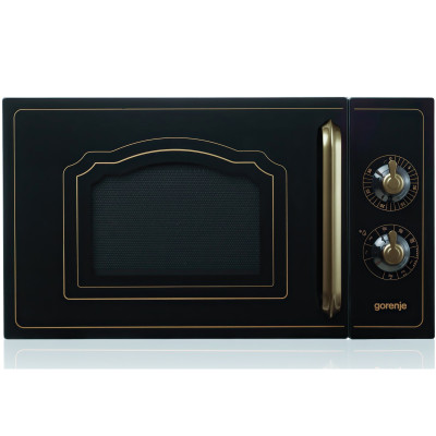 Микроволновая печь Gorenje, 20л, мех. управл., 700Вт, гриль, черный (MO4250CLB)