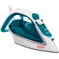 Праска Tefal Easygliss Plus, 2500Вт, 270мл, паровий удар -195гр, постійна пара - 45гр, керам. підошва, біло-блакитний Праска Tefal Easygliss Plus, 2500Вт, 270мл, паровий удар -195гр, постійна пара - 45гр, керам. підошва, біло-блакитний