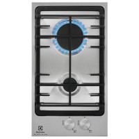 Варочная поверхность Electrolux газовая, 30см, чугун, Домино, нерж EGG3322NVX Варочная поверхность Electrolux газовая, 30см, чугун, Домино, нерж EGG3322NVX
