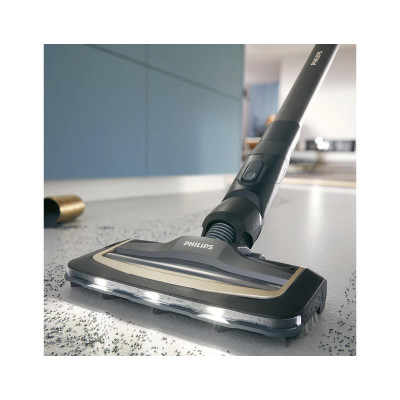 Пилосос Philips безпровідний AquaTrio, вологе прибирання, конт пил -0.42л, автон. робота до 25хв, PowerCyclone Aqua, чорний Пилосос Philips безпровідний AquaTrio, вологе прибирання, конт пил -0.42л, автон. робота до 25хв, PowerCyclone Aqua, чорний