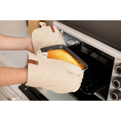 Рукавичка ARDESTO Oliver, 18х30см, 100% бавовна, нап-ч: ватин, бежевий Рукавичка ARDESTO Oliver, 18х30см, 100% бавовна, нап-ч: ватин, бежевий