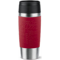 Термочашка Tefal Travel Mug Classic, 360мл, нержавіюча сталь, червоний