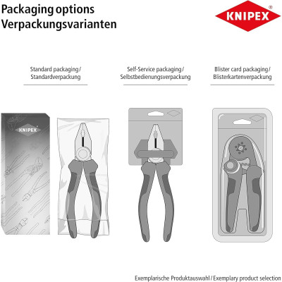 Знімач ізоляції KNIPEX, 0.8-2.5мм2, 125мм, 0.048кг