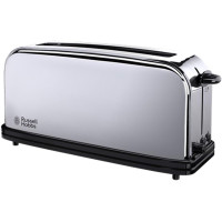 Тостер Russell Hobbs Chester 1000Вт, довгі слоти, метал, сріблястий Тостер Russell Hobbs Chester 1000Вт, довгі слоти, метал, сріблястий
