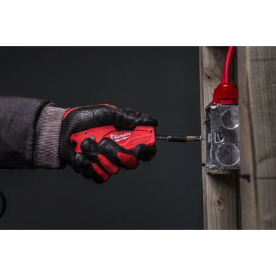 Ніж будівельний трапецевидний складаний Milwaukee Fastback, 18мм, тримач для біт 1/4 Ніж будівельний трапецевидний складаний Milwaukee Fastback, 18мм, тримач для біт 1/4