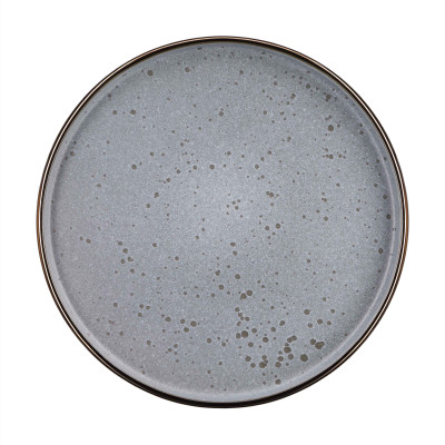 ARDESTO Тарілка обідня Fasano, 26см, кераміка, сірий