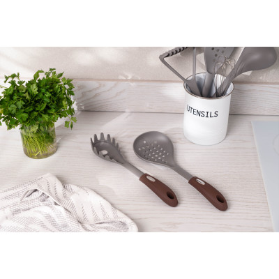 ARDESTO Шумівка Gemini, 32см, нейлон, пластик, сіро-коричневий ARDESTO Шумівка Gemini, 32см, нейлон, пластик, сіро-коричневий