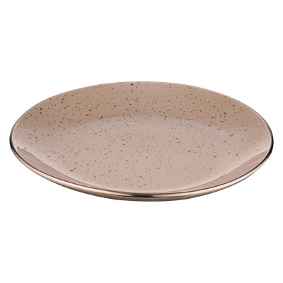 ARDESTO Тарілка обідня Emilia, 27.5см, кераміка, коричневий