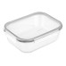 Контейнер для зберігання харчових продуктів ARDESTO Gemini 2.26л, боросилікатне скло, пластик, прямокутний, прозорий