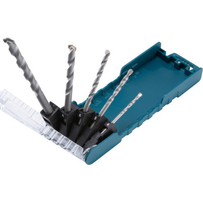 Набір свердел по бетону Makita E-11536, 4-10мм, кейс, 5шт
