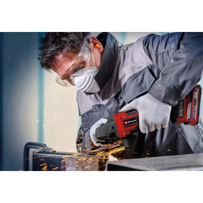 Шліфмашина кутова акумуляторна Einhell Professional TP-AG 18/125 CE Q Li - Solo 18В акб 1х4А·го 125мм 3000-10500об/хв ЗП 1.69кг