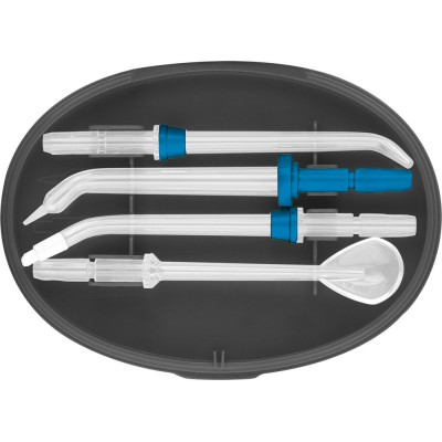 Іригатор Sencor стаціонарний, чаша 600 мл, від мережі , 4 насадки, чорний