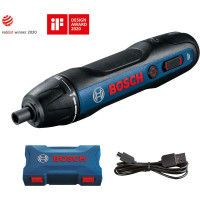 Шуруповерт аккумуляторний Bosch GO 2 3.6В 1х1.5А·год 5Нм 360об·хв 0.3кг Шуруповерт аккумуляторний Bosch GO 2 3.6В 1х1.5А·год 5Нм 360об·хв 0.3кг