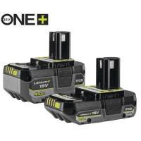 Набір акумуляторів Ryobi ONE+ RB18242X 18В 1х2А·год 1х4А·год Набір акумуляторів Ryobi ONE+ RB18242X 18В 1х2А·год 1х4А·год