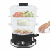 Пароварка Tefal Ultracompact, 800Вт, об'єм-9л, резервуар для води -1л, механічне керув., пластик, чорний