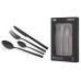 ARDESTO Набір столових приборів Black Mars Favola 4 пр., чорний, нержавіюча сталь ARDESTO Набір столових приборів Black Mars Favola 4 пр., чорний, нержавіюча сталь