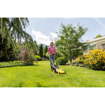 Karcher Газонокосарка акумуляторна LMO 34-18 Dual 18В 34см 25-60мм Karcher Газонокосарка акумуляторна LMO 34-18 Dual 18В 34см 25-60мм