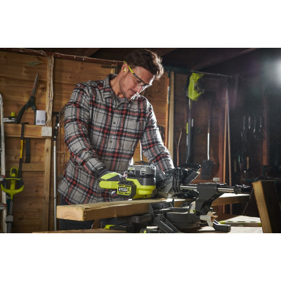 Ryobi Пила торцювальна ONE+ RMS18190-0, акумуляторна, 190 мм, 18В, (без АКБ та ЗП) Ryobi Пила торцювальна ONE+ RMS18190-0, акумуляторна, 190 мм, 18В, (без АКБ та ЗП)