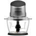 Измельчитель Ardesto, 400Вт, чаша-1000мл, стекло, корпус-пластик/металл, черно-серебристый (CHK-4001BR)