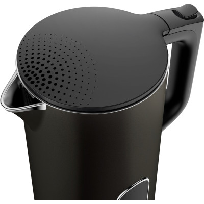 Електрочайник Tefal Digital 1.7л, з подвійними стінками, 5 темп.реж, чорний