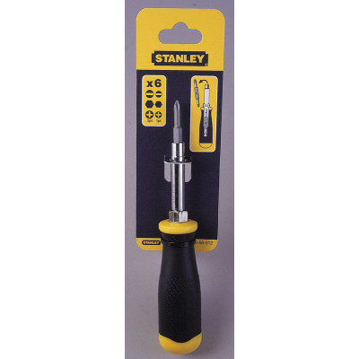 Викрутка Stanley 6 Way бітотримач 1/4