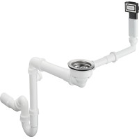 Сифон Hansgrohe D16-10 для мийки, білий