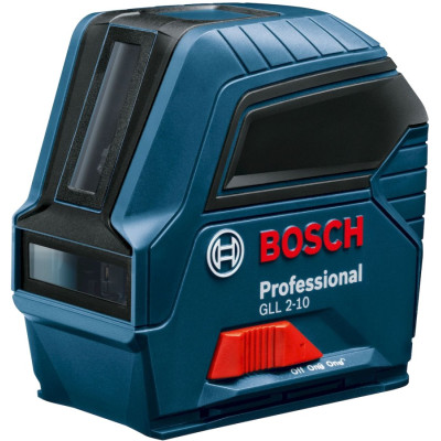 Нівелір лазерний Bosch Professional GLL 2-10 до 10м ±0.3мм/м червоний промінь IP 54 Нівелір лазерний Bosch Professional GLL 2-10 до 10м ±0.3мм/м червоний промінь IP 54