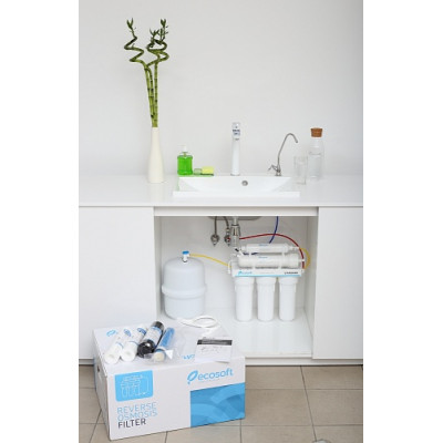 Фільтр зворотного осмосу Ecosoft Standard 5-50, мембрана 50gpd, кран капля Фільтр зворотного осмосу Ecosoft Standard 5-50, мембрана 50gpd, кран капля