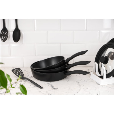 Сковорода глубокая Ardesto Gemini Gourmet Bolzano, 28см, алюминий, черный (AR1928GDP) Сковорода глубокая Ardesto Gemini Gourmet Bolzano, 28см, алюминий, черный (AR1928GDP)