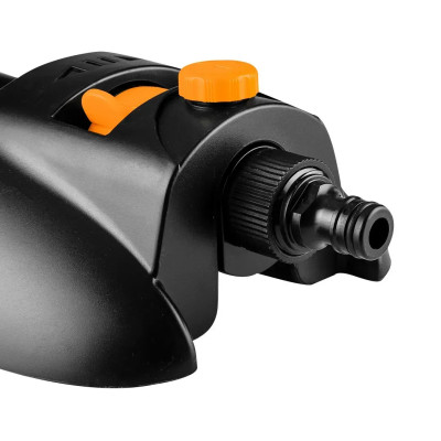 Зрошувач дощовий Neo Tools, дощувач маятниковий, 18 сопел в металевому елементі, регулювання діапазону та сили поливу, площа розпилення 14х19м Зрошувач дощовий Neo Tools, дощувач маятниковий, 18 сопел в металевому елементі, регулювання діапазону та сили поливу, площа розпилення 14х19м