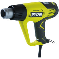 Ryobi Фен EHG2020LCD промышленный, 2000Вт, 250/500л/мин, 50-650С, LCD, 0.8кг 5133001730
