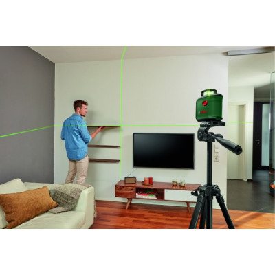 Нівелір лазерний Bosch UniversalLevel 360 Set до 24м ±0.4мм/м зелений промінь +TT150 +висок 0.56кг Нівелір лазерний Bosch UniversalLevel 360 Set до 24м ±0.4мм/м зелений промінь +TT150 +висок 0.56кг