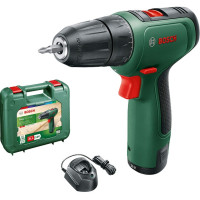 Шуруповерт-дрель аккумуляторный Bosch EasyDrill 1200 12В 1х1.5А-ч 30Нм 0-400-1500об-хв 0.94кг кейс