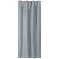 Штора ARDESTO 150х270см, блекаут рогожка, 100% поліестер, сірий темний
