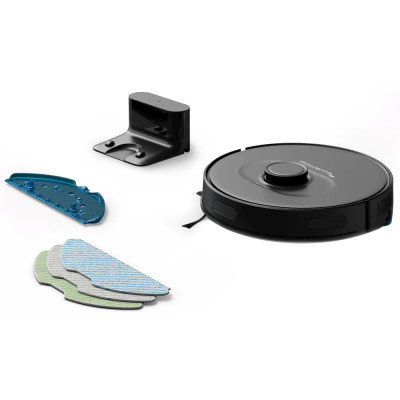 Робот-пилосос Rowenta X-Plorer Serie 75 S, h=9.5см, вологе прибирання, конт пил -0.4л, вода -0.3л, автон. робота до 120хв, НЕРА, управління через смартфон, чорний Робот-пилосос Rowenta X-Plorer Serie 75 S, h=9.5см, вологе прибирання, конт пил -0.4л, вода -0.3л, автон. робота до 120хв, НЕРА, управління через смартфон, чорний