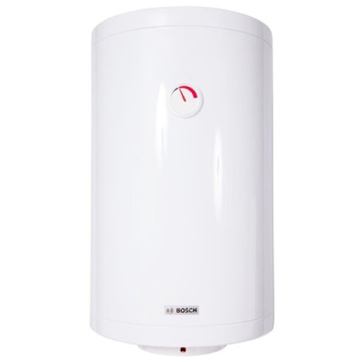 Водонагрівач електр. BOSCH круглий Tronic 2000, 100л, 2кВт, мех. кер-ння, C, білий