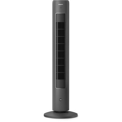 Вентилятор Philips колонний, 110см, 40Вт, пульт ДК, дисплей, графіт