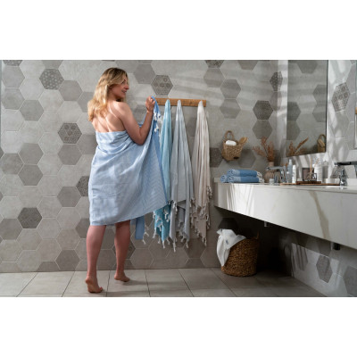 Рушник ARDESTO SPA 90х170см, 100% бавовна, синій